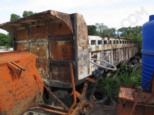 กระบะดั๊มพ์ สำหรับใส่รถบรรทุก 10 ล้อ