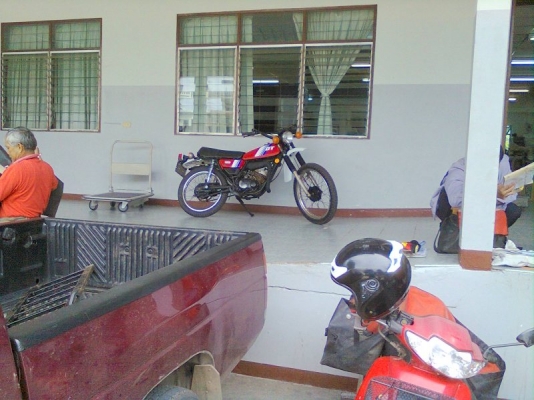 แจ้งส่งรถyamaha dt100x..ให้พี่ประกอบ จ.ยโสธร