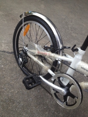 รถจักรยาน สามารถพกพา พับได้ ใหม่ป้ายแดง(ซื้อมาเมื่อ 15-8-56)