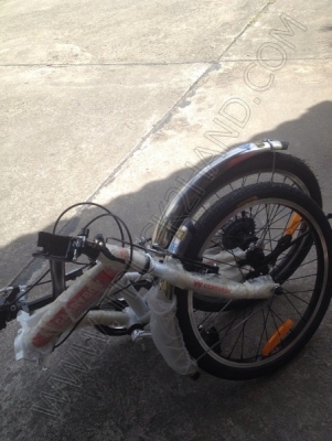 รถจักรยาน สามารถพกพา พับได้ ใหม่ป้ายแดง(ซื้อมาเมื่อ 15-8-56)