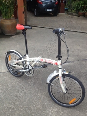 รถจักรยาน สามารถพกพา พับได้ ใหม่ป้ายแดง(ซื้อมาเมื่อ 15-8-56)