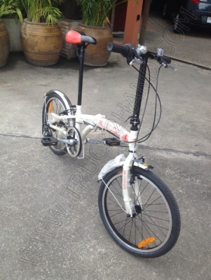 รถจักรยาน สามารถพกพา พับได้ ใหม่ป้ายแดง(ซื้อมาเมื่อ 15-8-56)