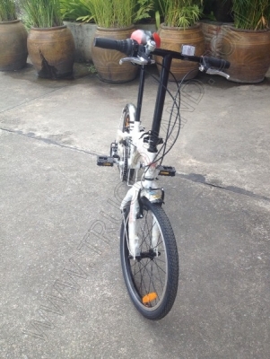 รถจักรยาน สามารถพกพา พับได้ ใหม่ป้ายแดง(ซื้อมาเมื่อ 15-8-56)