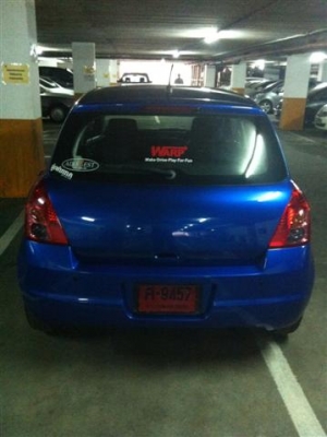 ขายรถยนต์ suzuki swift ตัว top ป้ายแดง