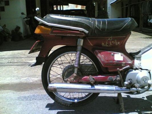 ขาย Honda Custom ทะเบียน(ชุดโอนไม่ได้ตาม)อะไหร่เดิมเกิบครบเครื่องดีพอใช้ 5900 บาท