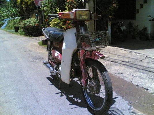 ขาย Honda Custom ทะเบียน(ชุดโอนไม่ได้ตาม)อะไหร่เดิมเกิบครบเครื่องดีพอใช้ 5900 บาท