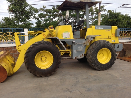 ขายรถตักWA100M-3 นำเข้าจากญี่ปุ่นสภาพดีพร้อมใช้งาน