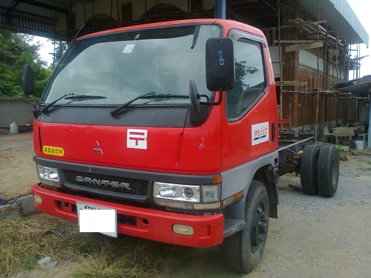 6 ล้อ MITSUBISHI Canter 115 แรงม้า รถห้างแท้ หัวคัสซี ปี 50
