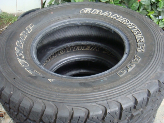 ขายด่วน ยาง Dunlop Grandtrek AT1 31R15 ปี12 ขายด่วน ยาง Dunlop Grandtrek AT1 31R15 ปี12