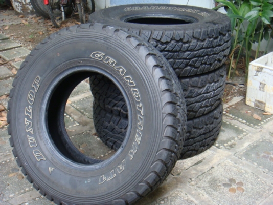 ขายด่วน ยาง Dunlop Grandtrek AT1 31R15 ปี12 ขายด่วน ยาง Dunlop Grandtrek AT1 31R15 ปี12