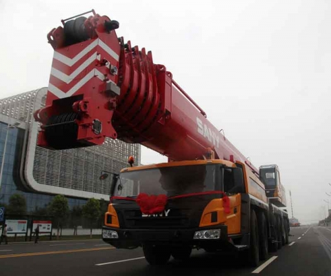 SANY ALL TERRAIN CRANE 220T