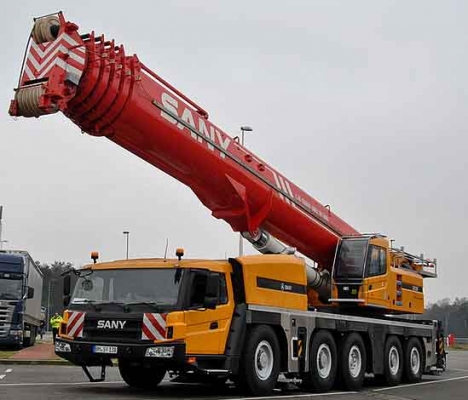 SANY ALL TERRAIN CRANE 220T