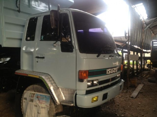 ขายรถบรรทุกสิบล้อดั๊มพ์ Isuzu 240 หัวขาว ปี 2537 ด.สามมิตรต่อใหม่