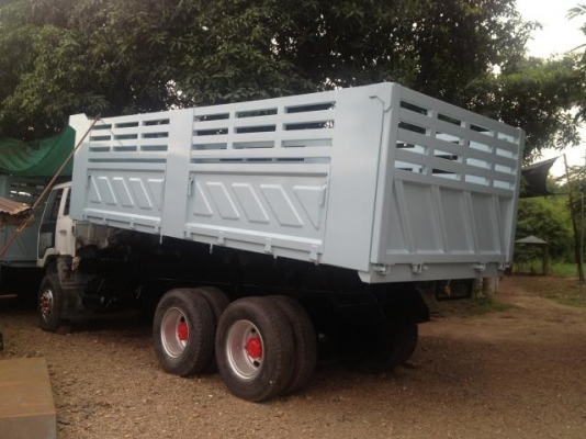 ขายรถบรรทุกสิบล้อดั๊มพ์ Isuzu 240 หัวขาว ปี 2537 ด.สามมิตรต่อใหม่