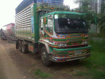 ขายรถพ่วงสิบล้อดั๊มพ์ Isuzu Deca 320 แรง จดปี 2549 ด.สหกิจคอกเกษตร ลูก 3 คานแท้ 7 เมตร