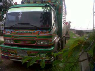 ขายรถพ่วงสิบล้อดั๊มพ์ Isuzu Deca 320 แรง จดปี 2549 ด.สหกิจคอกเกษตร ลูก 3 คานแท้ 7 เมตร