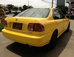 Honda Civic โฉมตาโต VTEC สีเหลือง แต่งซิ่ง ถูกโคตร Honda Civic โฉมตาโต VTEC สีเหลือง แต่งซิ่ง ถูกโคตร