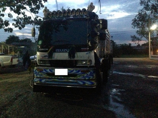 ขายรถสิบล้อ ISUZU DECA FXZ 270 HP EURO2 ปี 48 รถพ่วงแม่+ลูก กระบะดั๊มพ์เหล็ก