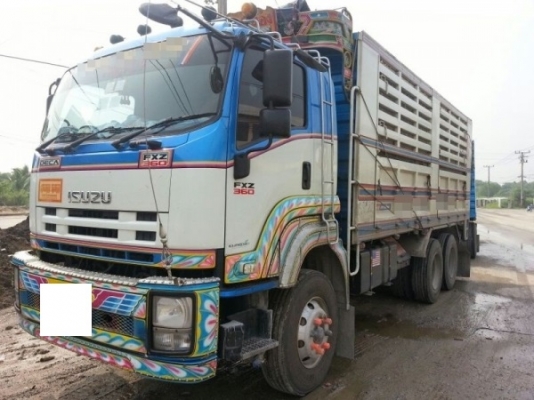 ขายรถสิบล้อ ISUZU DECA FXZ 360 คอกเกษตร รถสวยพร้อมใช้งาน