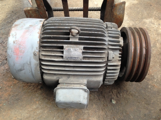 ขายมอเตอร์ Teco 30 HP. 1450 RPM. สภาพสวยเดิมๆ วิ่งนิ่ม พร้อมใช้งาน