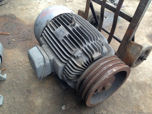 ขายมอเตอร์ Teco 30 HP. 1450 RPM. สภาพสวยเดิมๆ วิ่งนิ่ม พร้อมใช้งาน