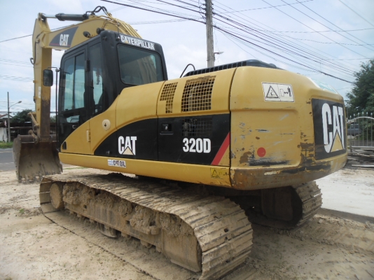 ขายรถแบคโฮ CAT 320 D 5XXX ก่าว ช.ม เครื่องดีโซ่หนาเอวแน่นเอกสารทะเบียน