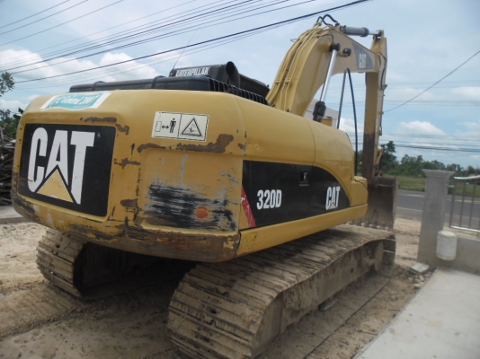 ขายรถแบคโฮ CAT 320 D 5XXX ก่าว ช.ม เครื่องดีโซ่หนาเอวแน่นเอกสารทะเบียน