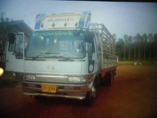 ขายรถบรรทุก 6 ล้อ HINO FD 3 H เครื่อง 195 แรงยาว 5 เมตรก่าวพวงมาลัยพาเวอร์เบรคทิฟฟี่เครื่องดีคัสซีสวยยางดี 6 เส้นทะเบียนเต็ม
