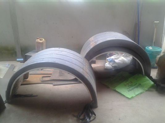 ซุ้มล้อรถบรรทุก4ชิ้น ซุ้มล้อรถบรรทุก4ชิ้น