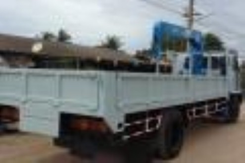 ISUZU 6 ล้อRocky 175. แรงม้า พร้อม เครน TADANO Super Z300  5 เหลี่ยม ท้องV รถห้างแท้มือเดียว เบรคจิ๊ฟฟี่ยาง90\%. Power ซัซซี่ยาว 7.2 ม. (กระบะ 6.4 เมตร)  ราคา 880,000