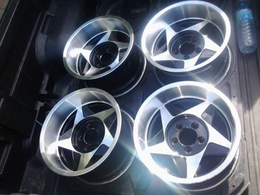 TURBO JAPAN Double Star 15x8.5 ET0 5รู114 TURBO JAPAN Double Star 15x8.5 ET0 5รู114