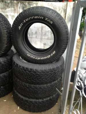 ขายยางBF ALL 265-75-16 ปี08 ทั้งชุด ถูกๆ 6500 ขายยางBF ALL 265-75-16 ปี08 ทั้งชุด ถูกๆ 6500