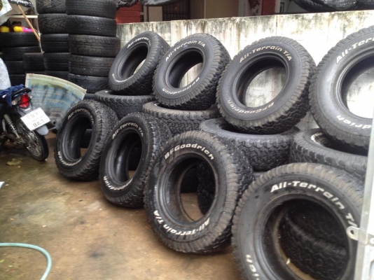 ขายยางBF ALL 265-75-16 ปี08 ทั้งชุด ถูกๆ 6500