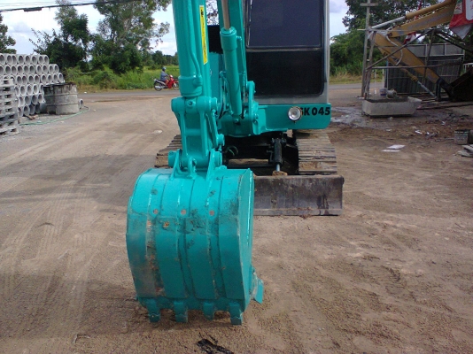 ขายแม๊คโค KOBELCO SK 045  สภาพเก่านอกเก็บสีใหม่
