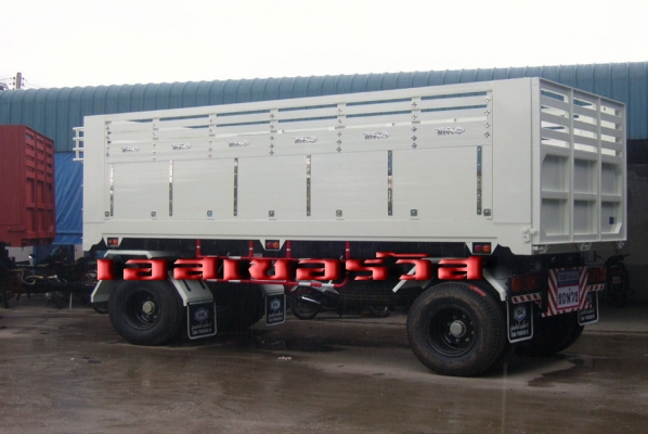 ลดราคาสุดสุด ลูกพ่วงต่อใหม่ถูกสุดสุดไม่ต้องรอนาน ลูกพ่วง 2เพลาดั้มมีเนียม ราคา 590000บาทเท่านั้น