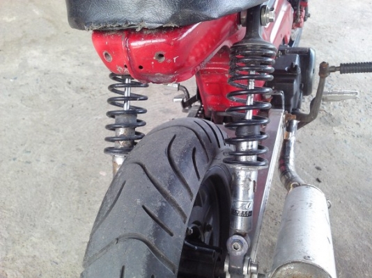 ขาย ชาลีแต่งแนวๆเครื่องเวฟ ล้อksr มีดิสหน้าหลัง ขายถูกๆ