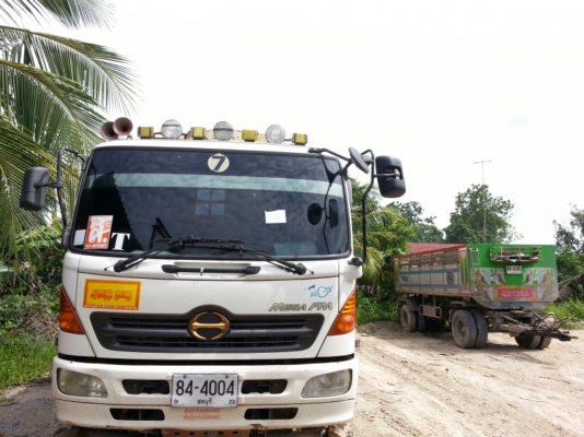 Hino Mega 320 CNG 6 ถัง แม่ลูก อู่พงษ์ไพบูรย์บ้านโปงพร้อมใช้ มี 7 พ่วง