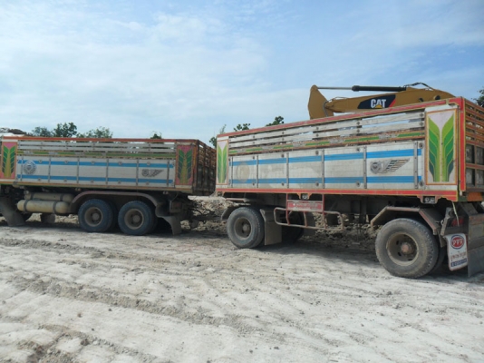 Hino Mega 320 CNG 6 ถัง แม่ลูก อู่พงษ์ไพบูรย์บ้านโปงพร้อมใช้ มี 7 พ่วง