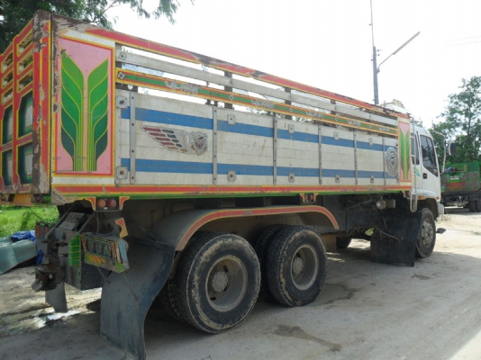 Isuzu Deca 270 Euro 2 แก๊ส 6 ถัง เครื่องดำ แม่ลูก อู่ พงษ์ไพบูรณ์ บ้านโป่ง มี 5 พ่วง