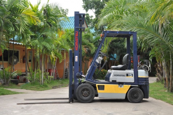 ขายFORKLIFT KOMATSU FG15รุ่น-15(เสาสูง งาสไลด์) สภาพเดิมๆจากญี่ปุ่น ยังไม่เคยใช้งานในไทย 139,000บาท