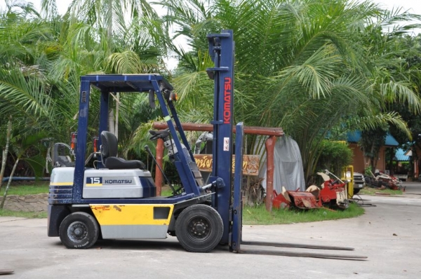 ขายFORKLIFT KOMATSU FG15รุ่น-15(เสาสูง งาสไลด์) สภาพเดิมๆจากญี่ปุ่น ยังไม่เคยใช้งานในไทย 139,000บาท