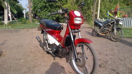 รถมอเตอร์ไซค์ 2จังหวะ