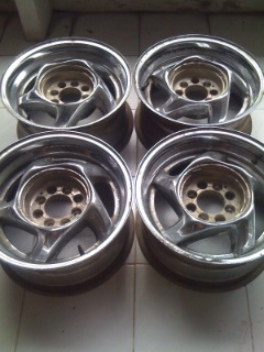 ขายล้อ made in usa ขอบ 15 pcd 4/108,4/114