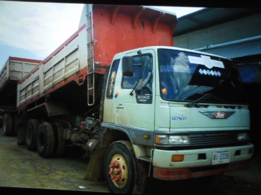 ขายรถพ่วงดั้มแม่ลูก HINO FM 3 M ไฟฟ้าสวยทั้งแม่ทั้งลูกเครื่องดีคัสซีสวยไทะเบียนเต็ม