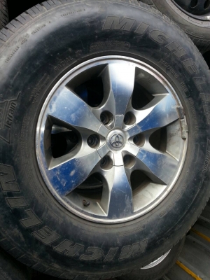 แม็กโตโยต้า ขอบ 16 6รู139 พร้อมยาง 265 70 16 ปี 09