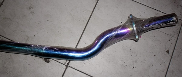 ขายด่วนท่อสแตนเลสโซนิคสีชุบรุ้งของใหม่ยังไม่ใช้งานปี2004 ขายด่วนท่อสแตนเลสโซนิคสีชุบรุ้งของใหม่ยังไม่ใช้งานปี2004