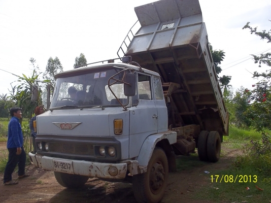 ขาย6ล้อดัมยาง900/20 เครื่อง  HO7C  เฟืองท้ายใหญ่