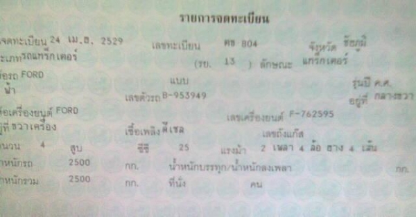 FORD 6600 - 1 เพลา เครื่อง T3 เอกสารเล่มทะเบียนชุดโอนครบพร้อม อุปกรณ์มีใบมีดันหน้า ผานยกร่อง เครื่องแรงดีแห้งดีไม่เยิ้ม ช่วงล่างเดิมๆ ยางสภาพดีหน้าหลังประมาณ 60\% พร้อมทำงานได้เลย ราคาต่อรองได้ครับ