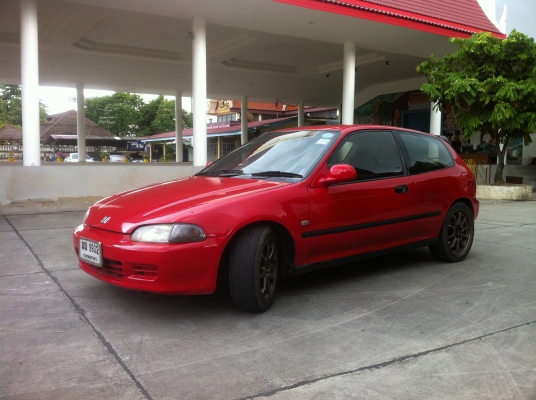 ขาย HONDA CIVIC 3 ประตู ปี95 เกียร์Auto ติดLPG