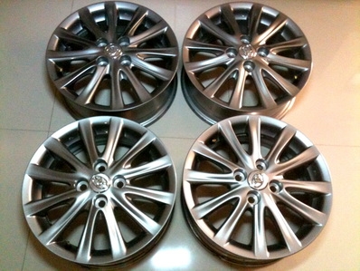 แม็กซ์ใหม่ VIOS ปี 2012 รุ่น 12ก้าน รุ่นรมดำ ไม่มีรอย สเปค 4รู100 แม็กซ์ใหม่ VIOS ปี 2012 รุ่น 12ก้าน รุ่นรมดำ ไม่มีรอย สเปค 4รู100